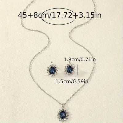 Katya Azulin jewelry set