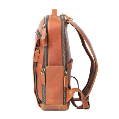 Men's Leather Laptop Backpack | Friedrich