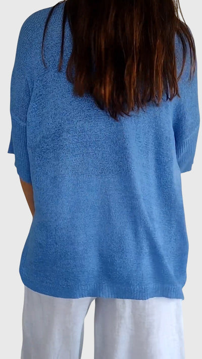 Cassandra™ | Elegant V-neck top