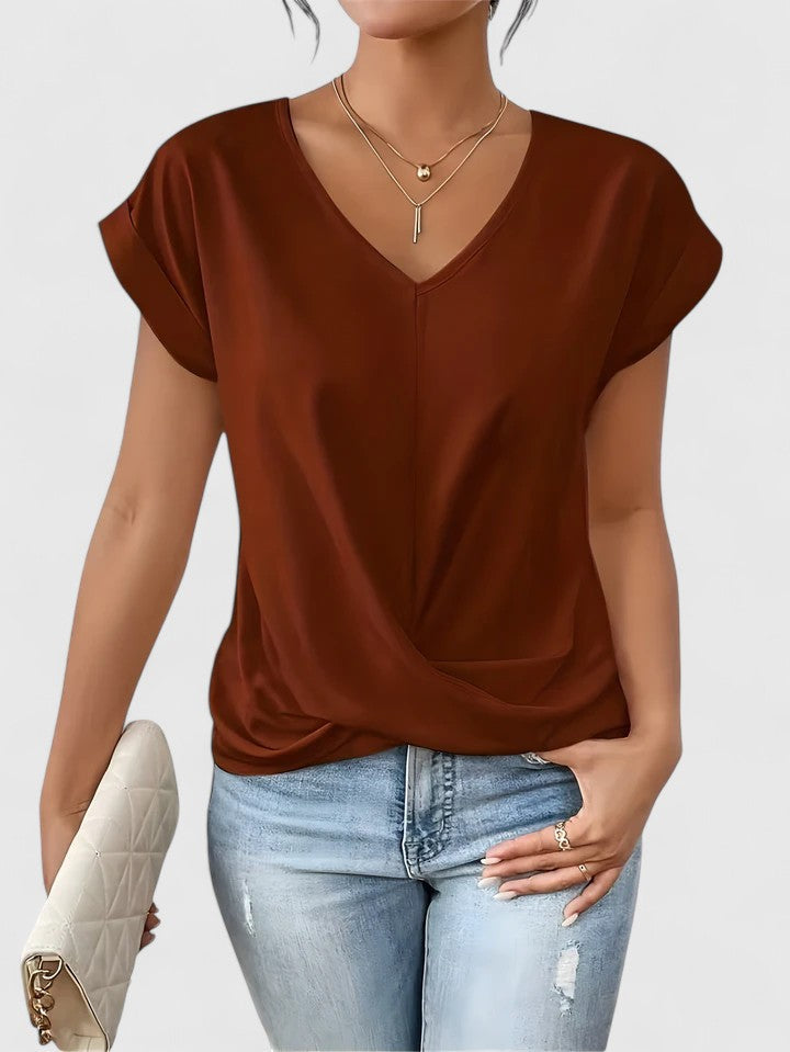 Mahrianne | Comfy V-neck top