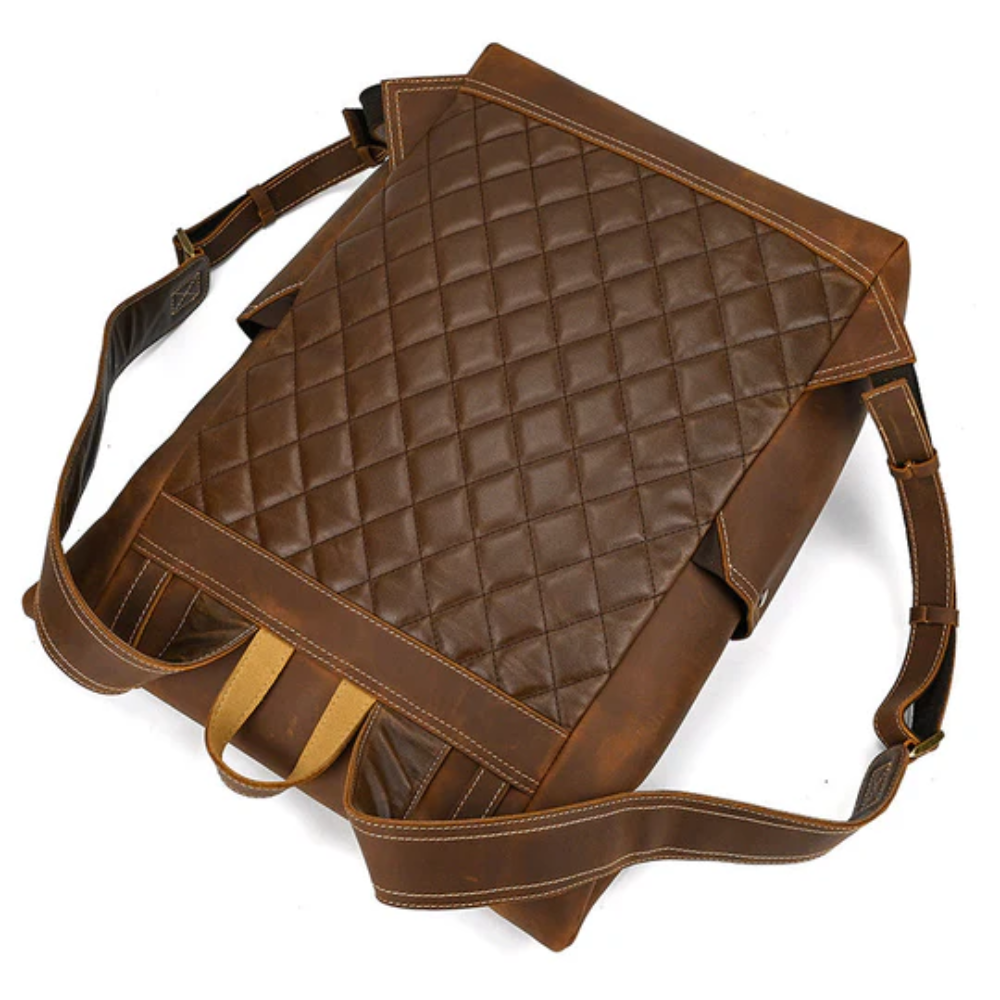 Men's Leather Laptop Backpack | Kaiser