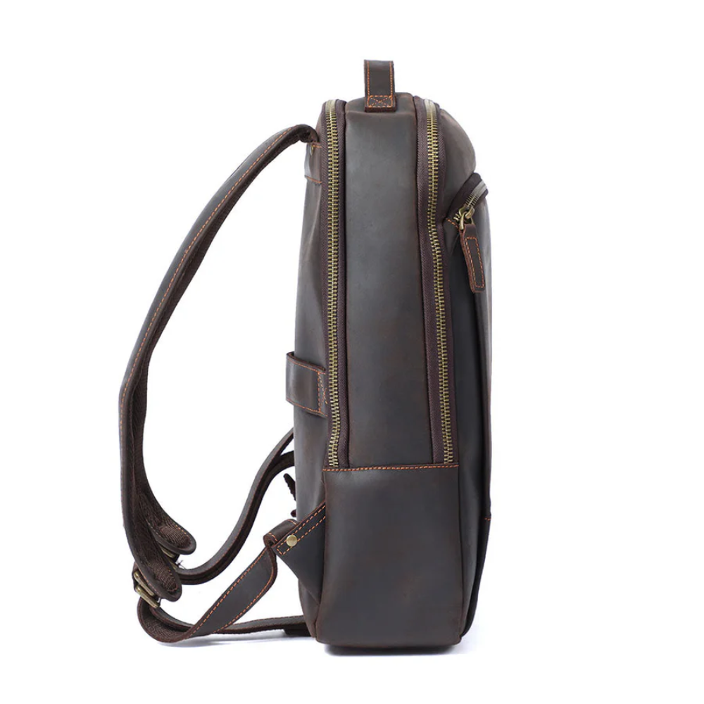 Men's Leather Laptop Backpack | Friedrich