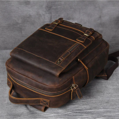 Leather Travel Backpack | Alaric