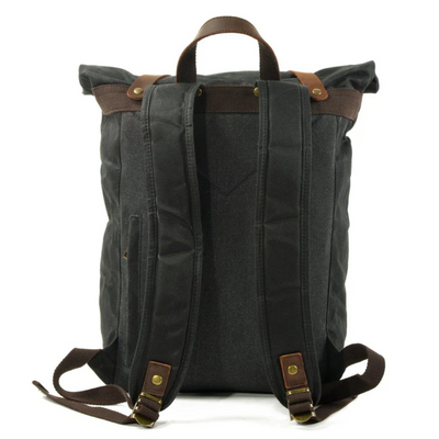 WEXEN – canvas backpack with cross straps