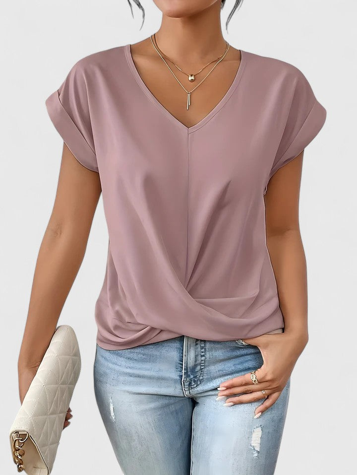 Mahrianne | Comfy V-neck top