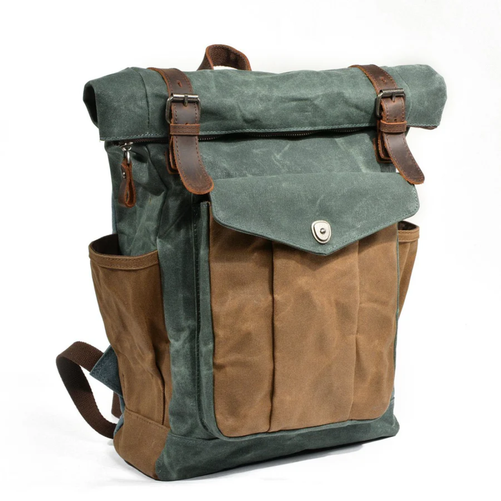 NARIK - Wacker Canvas Roll-Top Backpack