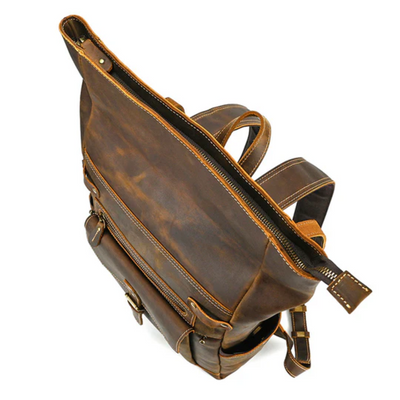 Men's Leather Laptop Backpack | Kaiser