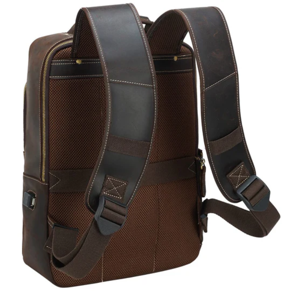 Crazy Horse Leather Backpack | Klausberg