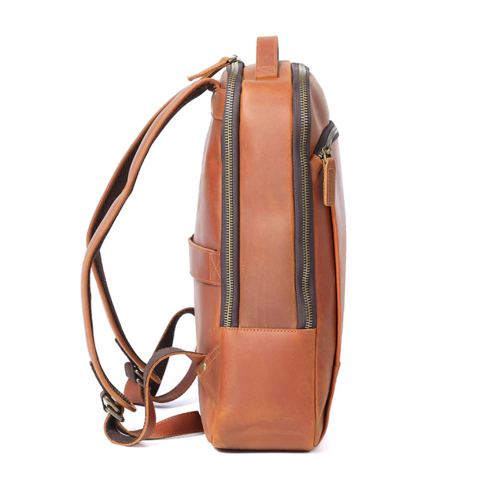 Men's Leather Laptop Backpack | Friedrich