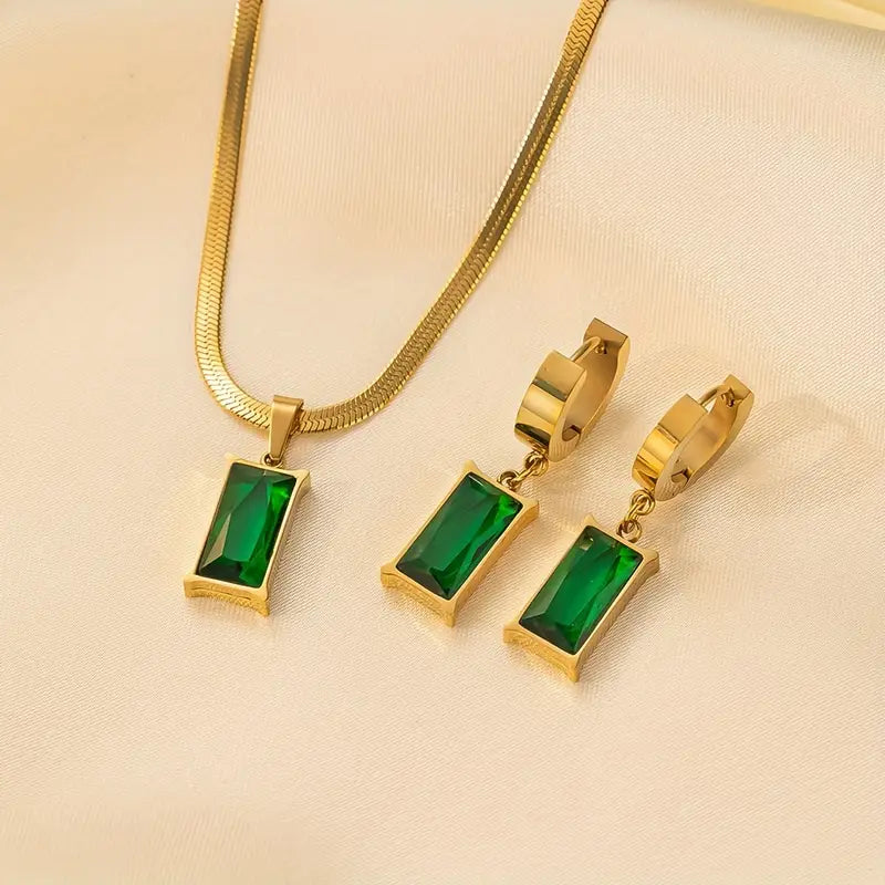Icelot Verdant Jewelry Set