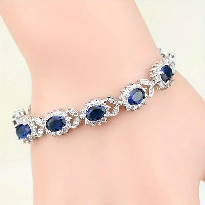 Iridosa Blue Vein Bracelet