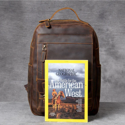 Leather Travel Backpack | Alaric