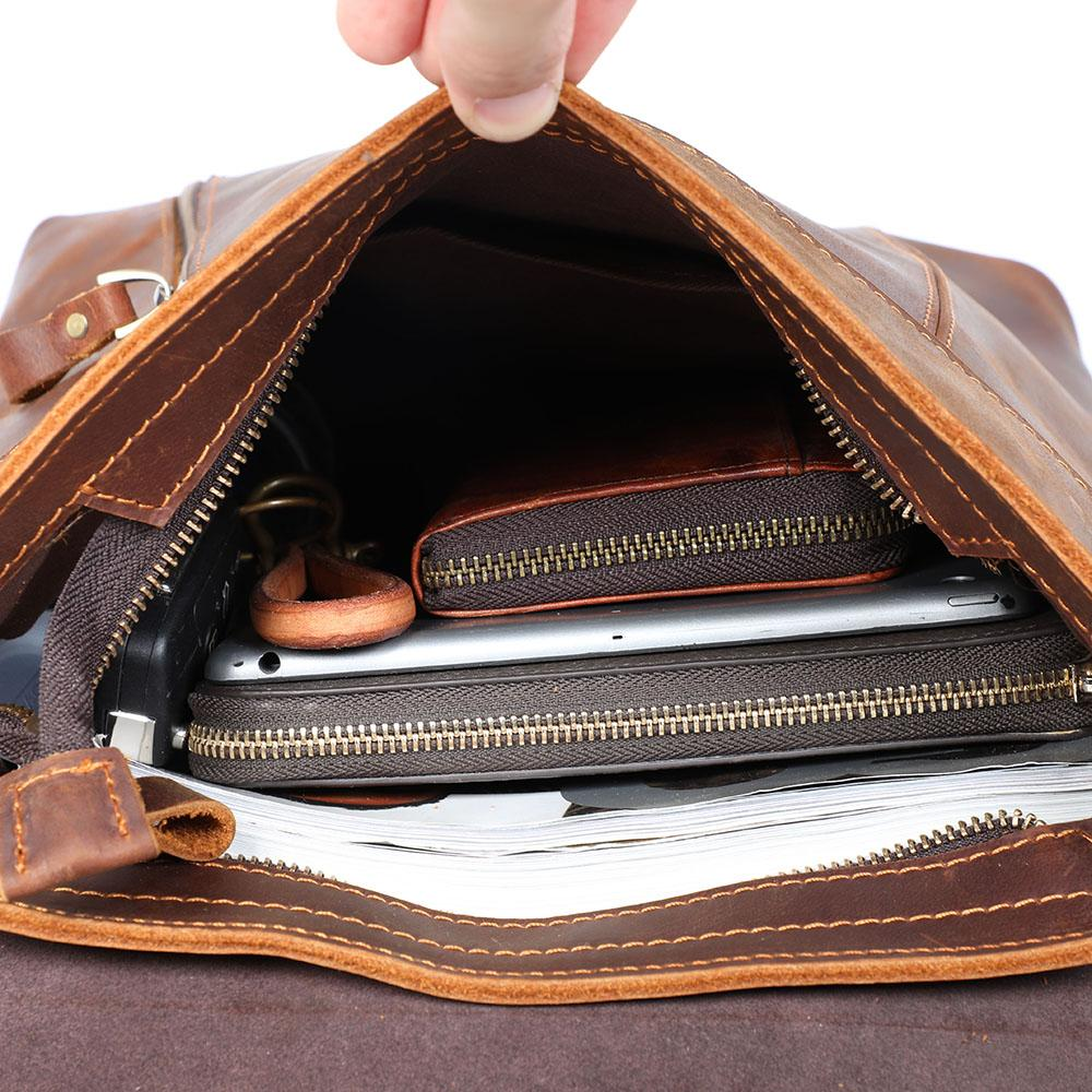 ITHYA - Small Leather Backpack