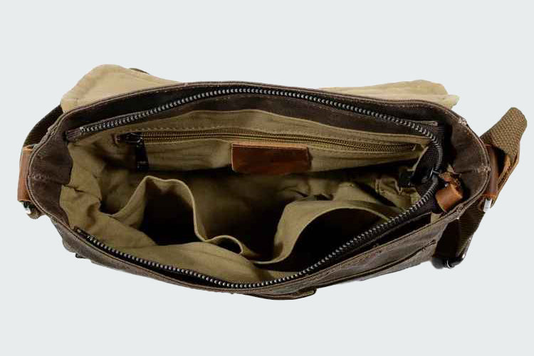Canvas messenger bag | Eberfeld