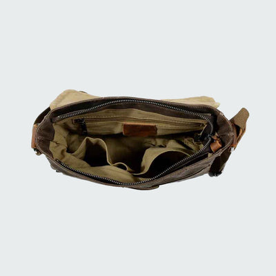 Canvas messenger bag | Eberfeld