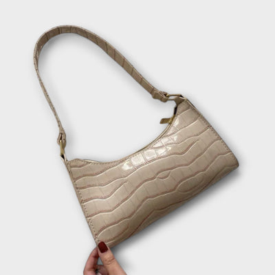 Ava - Mirrored Leather Bag