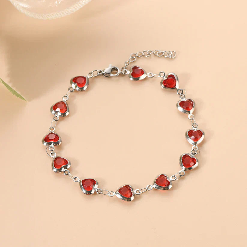 Ophelia Garnet Bracelet