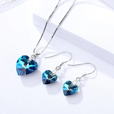 Olivienne Sapphire Jewelry Set