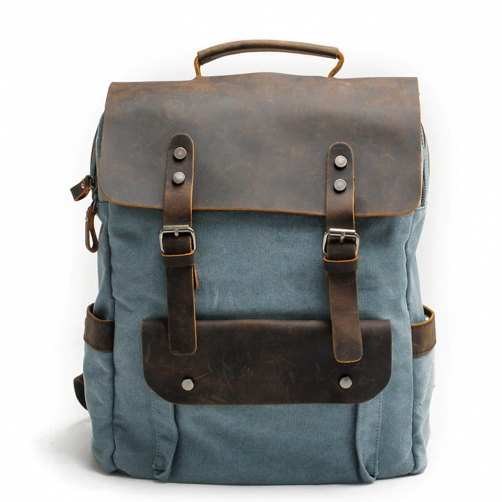 Elvar – Waxed Canvas Flap Backpack
