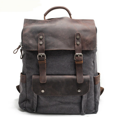 Elvar – Waxed Canvas Flap Backpack
