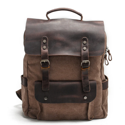 Elvar – Waxed Canvas Flap Backpack