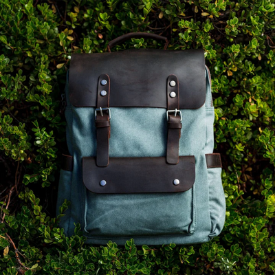 Elvar – Waxed Canvas Flap Backpack