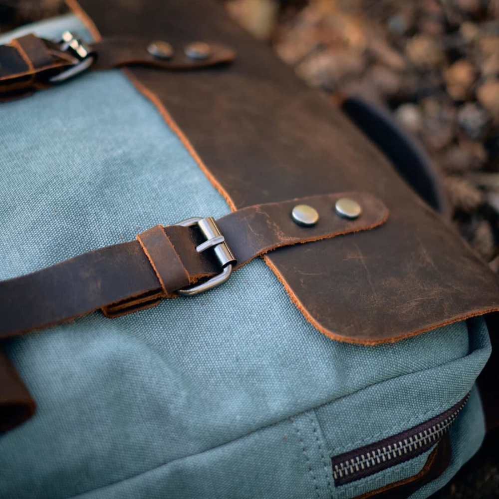 Elvar – Waxed Canvas Flap Backpack