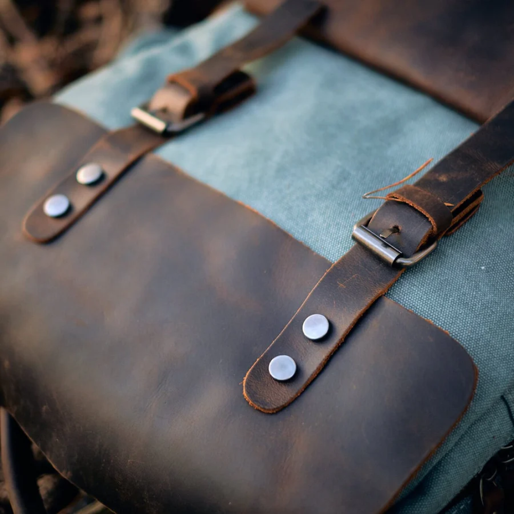 Elvar – Waxed Canvas Flap Backpack