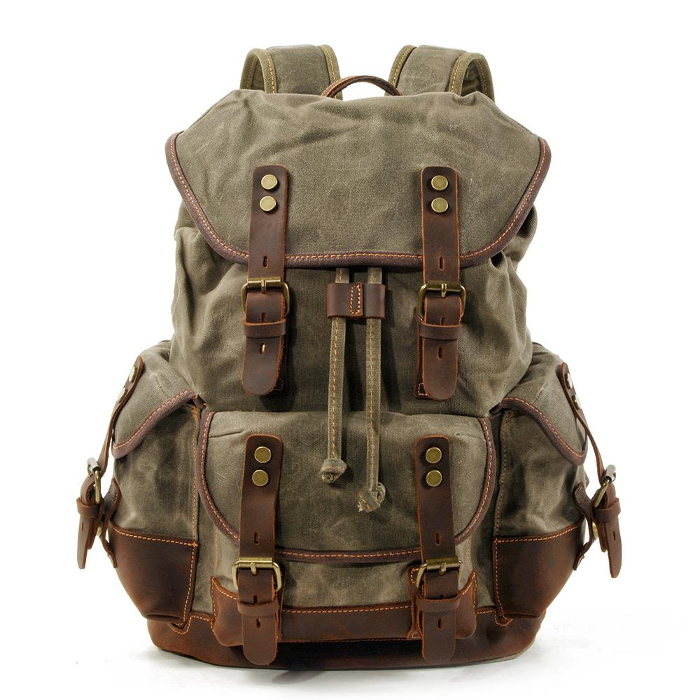 Arvid - Canvas Hiking Backpack 