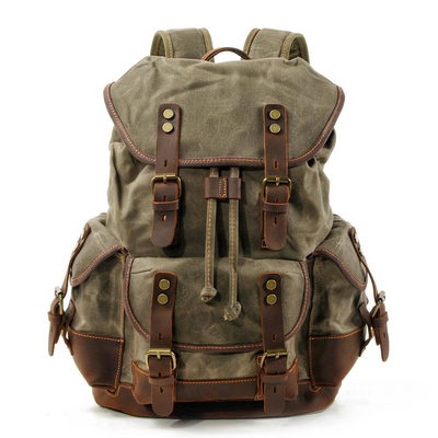 Arvid - Canvas Hiking Backpack 