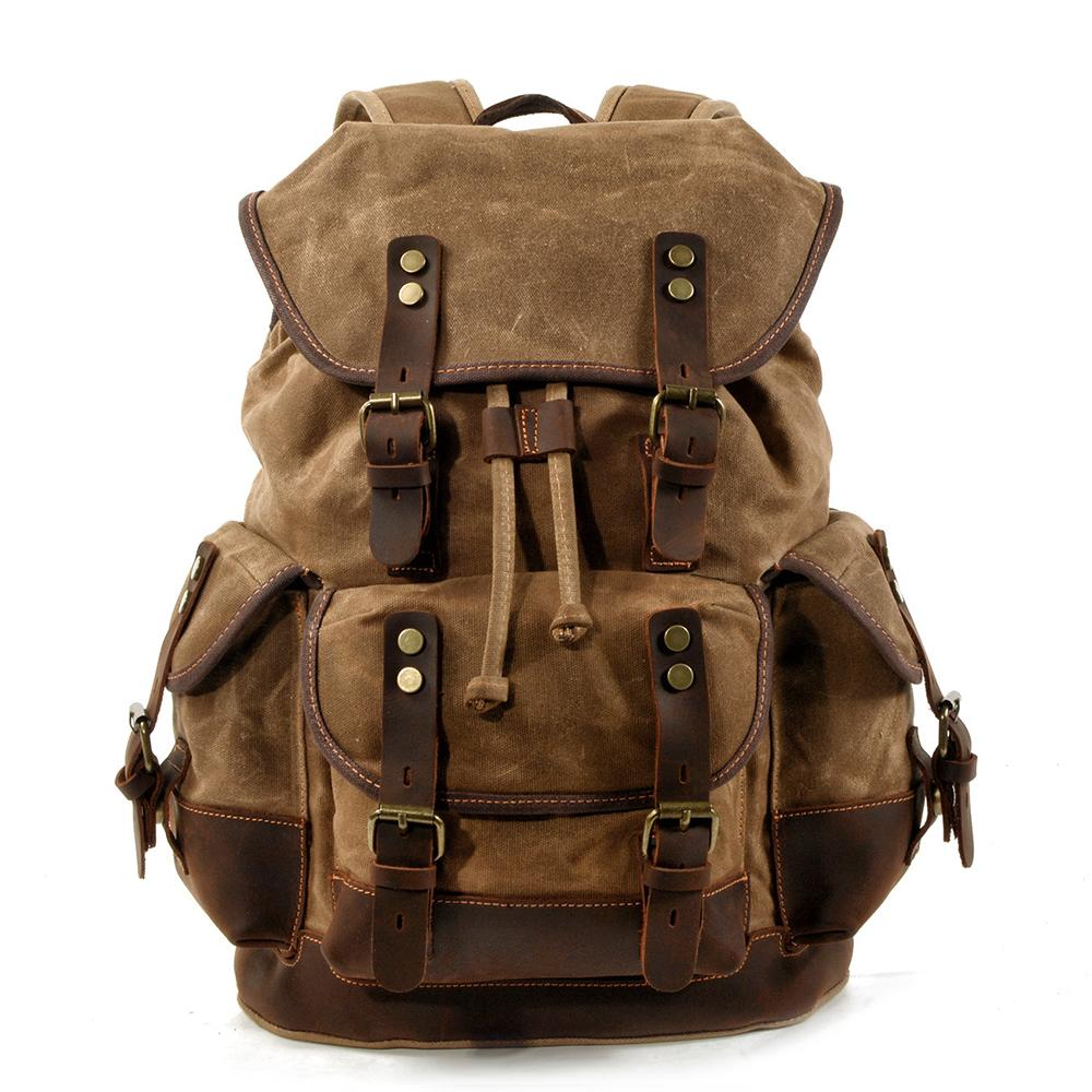 Arvid - Canvas Hiking Backpack 