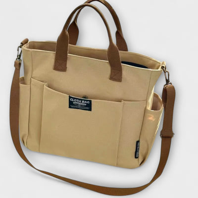 Amara - Simple Canvas Tote Bag