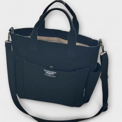 Amara - Simple Canvas Tote Bag