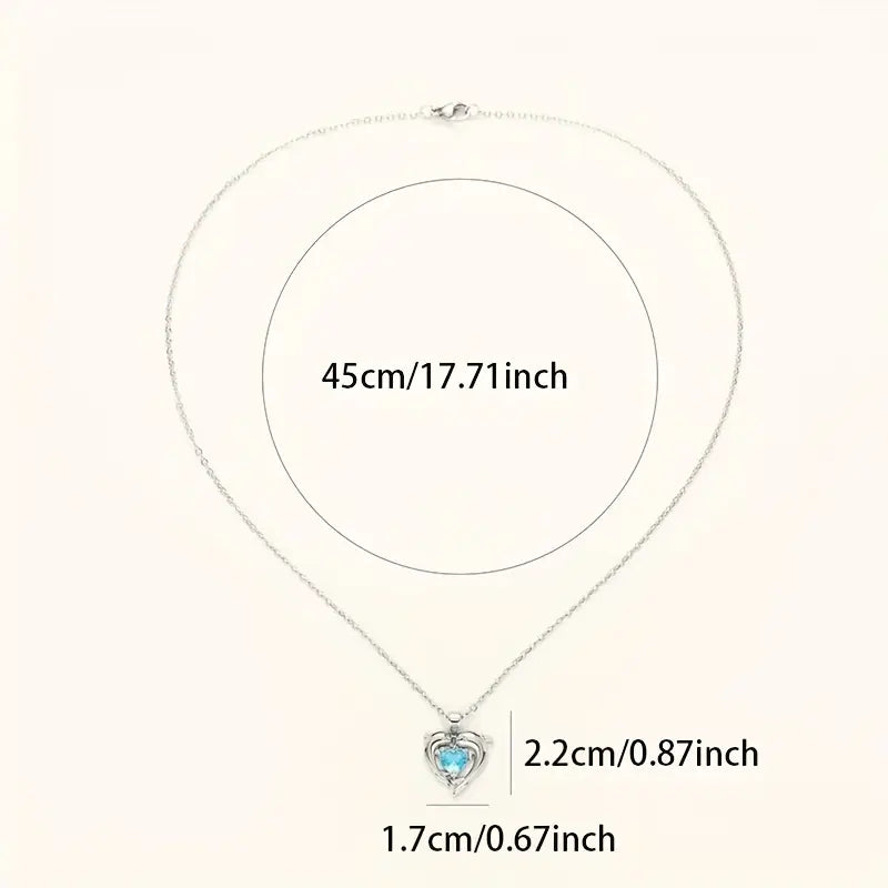 Heart of the Sea Twins Necklace