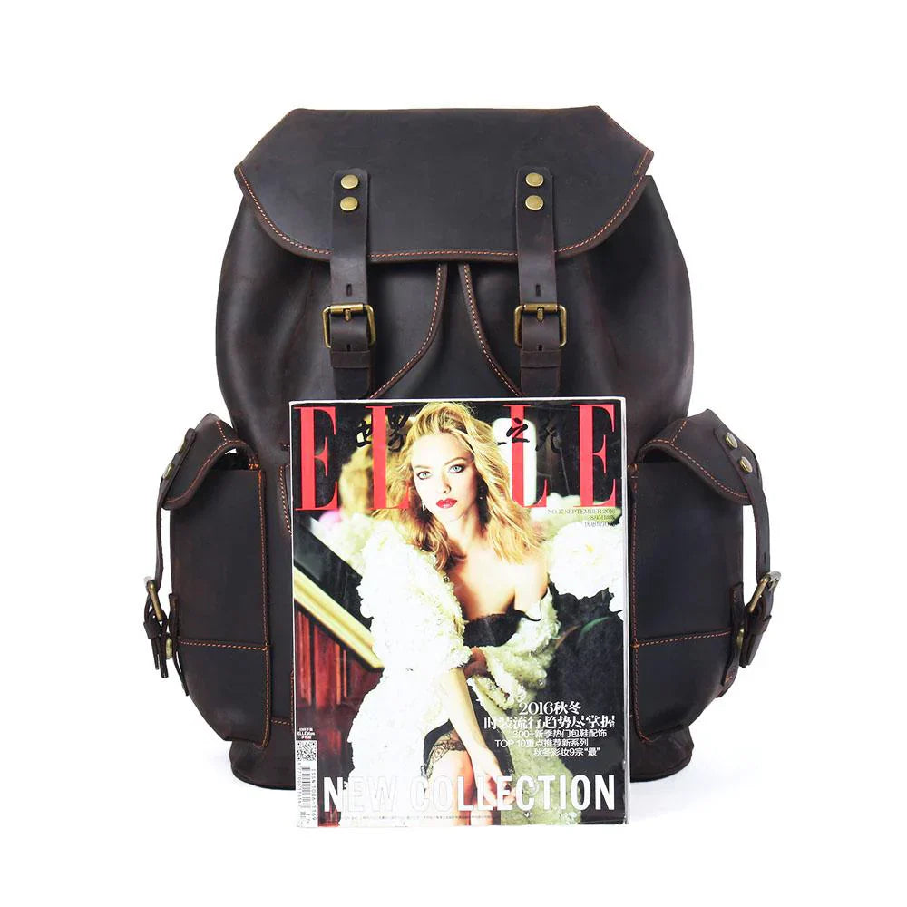 Leather Travel Backpack – Klaus