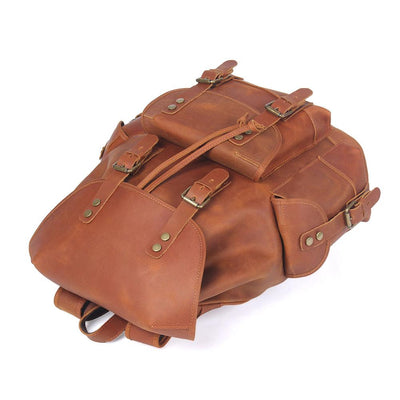 Leather Travel Backpack – Klaus