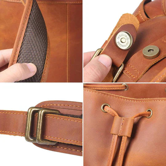 Leather Travel Backpack – Klaus