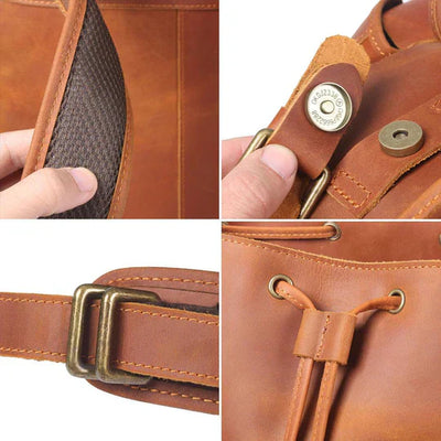 Leather Travel Backpack – Klaus