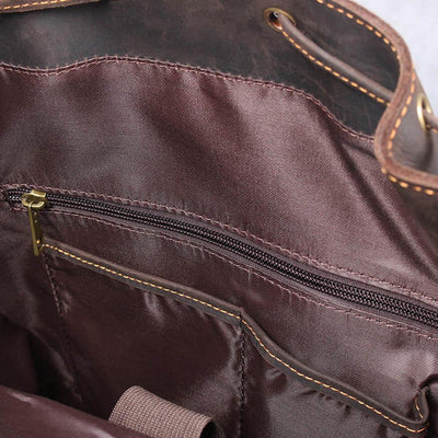 Leather Travel Backpack – Klaus