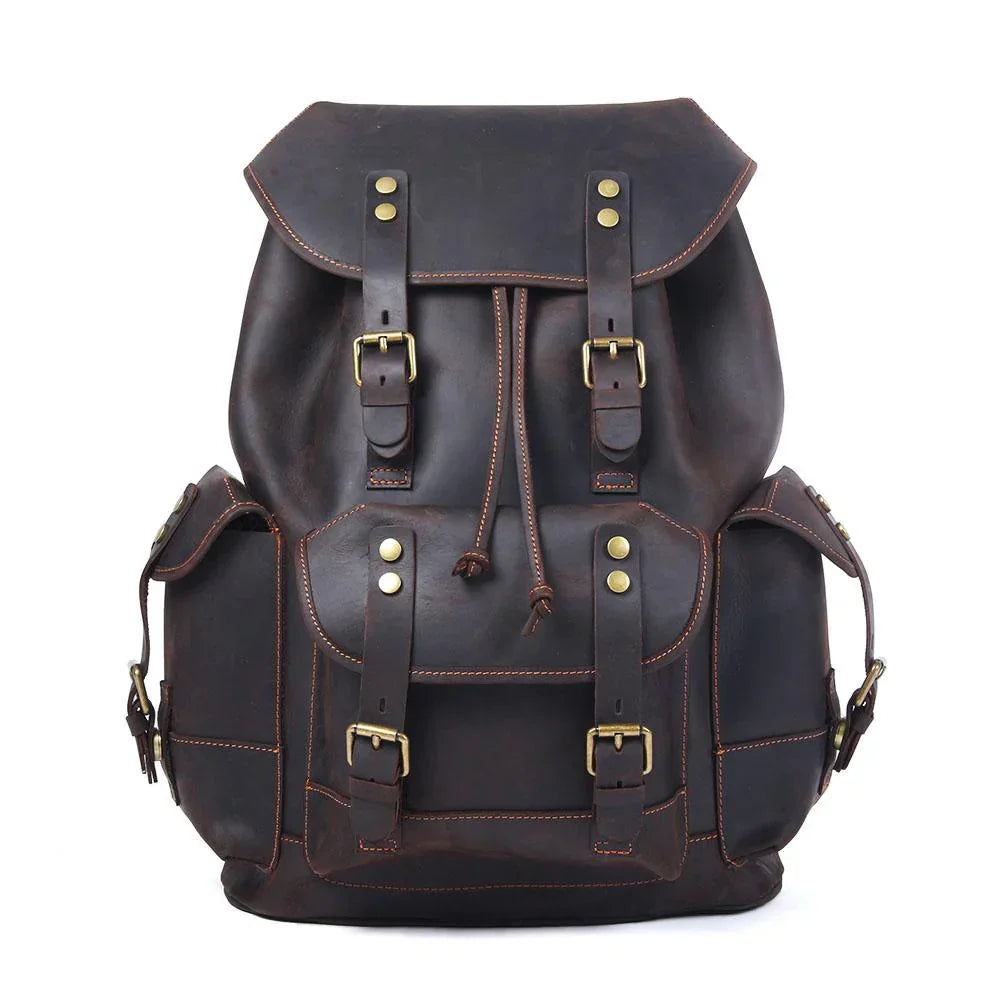 Leather Travel Backpack – Klaus