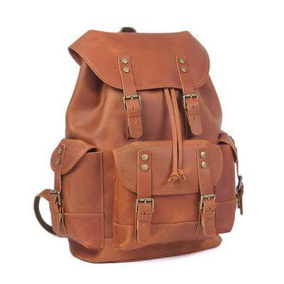 Leather Travel Backpack – Klaus
