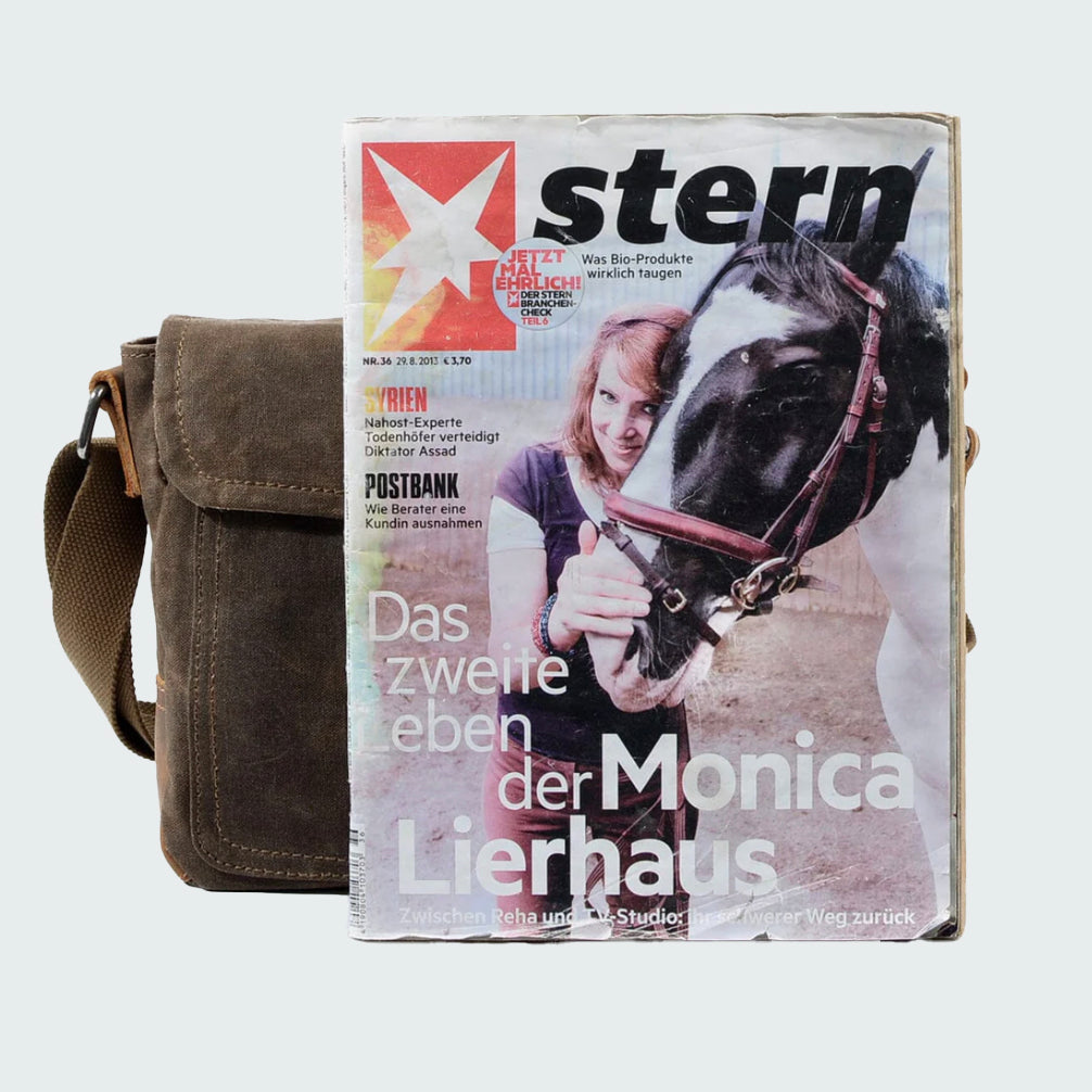 Canvas messenger bag | Eberfeld