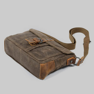 Canvas messenger bag | Eberfeld